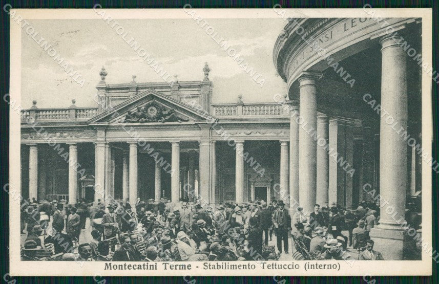 Pistoia Montecatini Terme cartolina KVM0905 – fronte