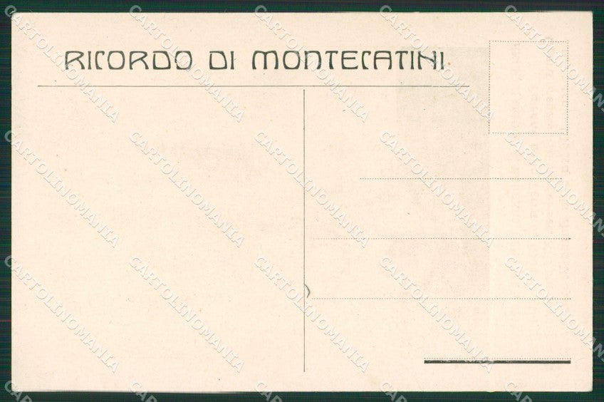 Pistoia Montecatini cartolina KVM0906 – retro