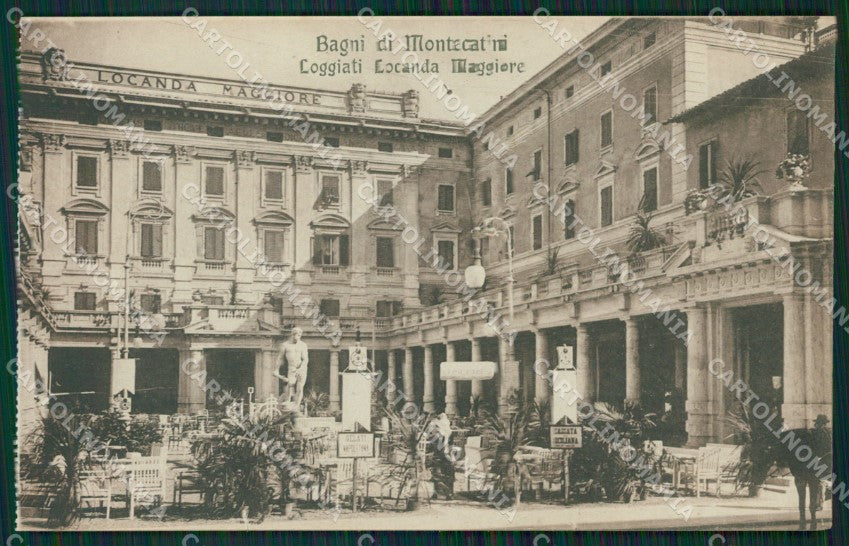 Pistoia Montecatini Terme cartolina KVM0908 – fronte