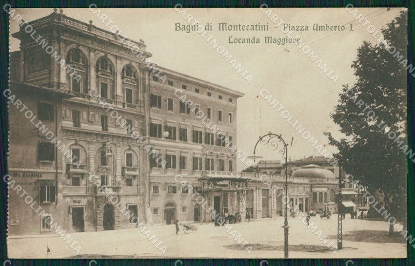 Pistoia Montecatini Terme cartolina KVM0910 – fronte