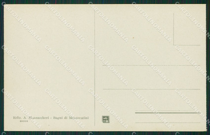 Pistoia Montecatini Terme cartolina KVM0910 – retro