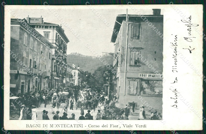 Pistoia Montecatini Terme cartolina KVM0932 – fronte