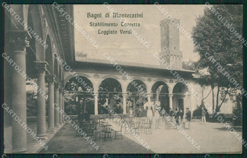 Pistoia Montecatini Terme cartolina KVM0934 – fronte