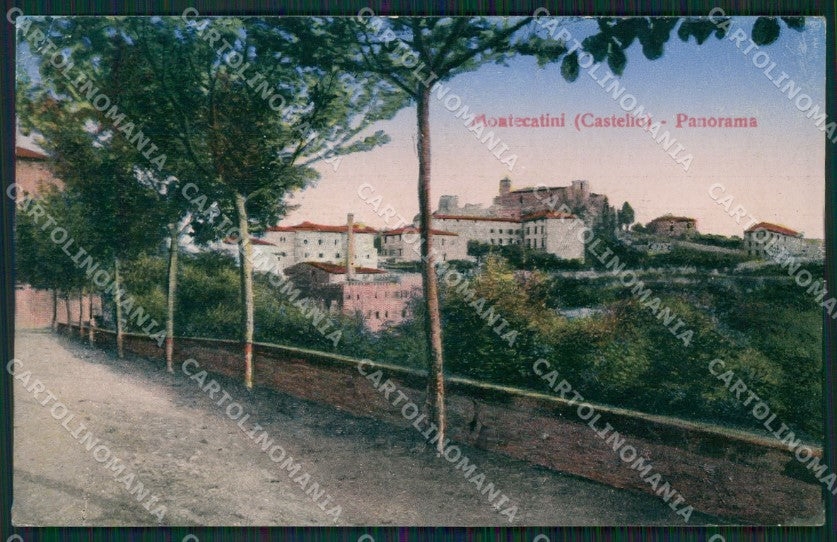 Pistoia Montecatini cartolina KVM0936 – fronte