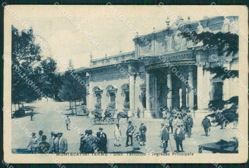 Pistoia Montecatini Terme cartolina KVM0937 – fronte