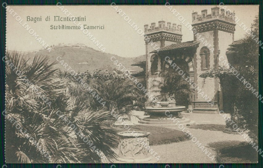 Pistoia Montecatini Terme cartolina KVM0940 – fronte