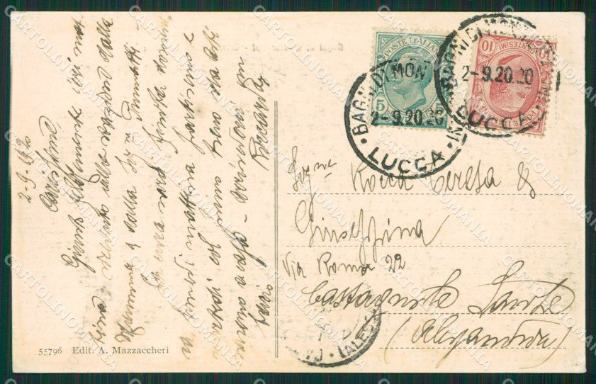 Pistoia Montecatini Terme cartolina KVM0946 – retro
