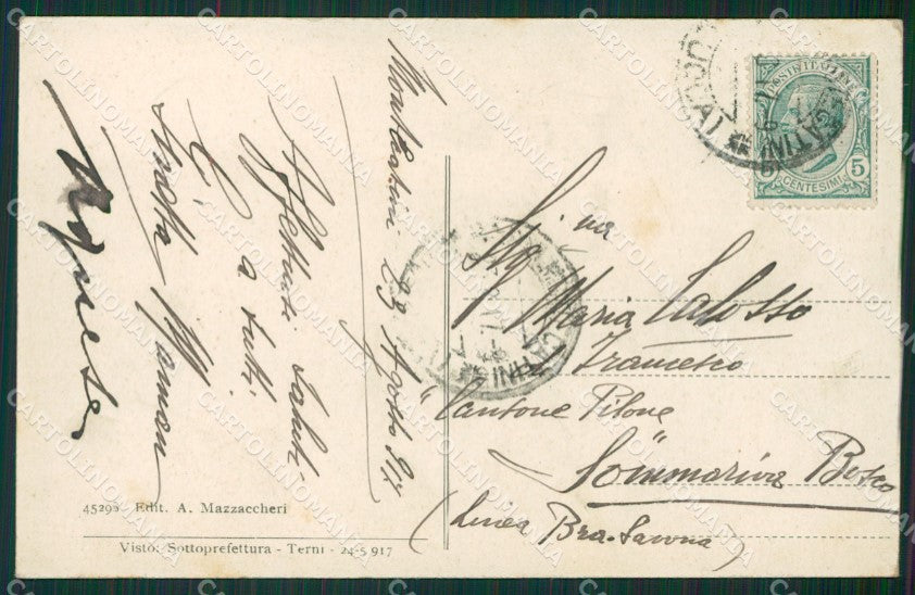 Pistoia Montecatini Terme cartolina KVM0947 – retro