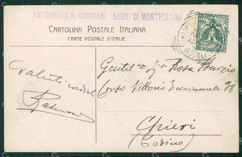Pistoia Montecatini Terme Foto cartolina KVM0953 – retro