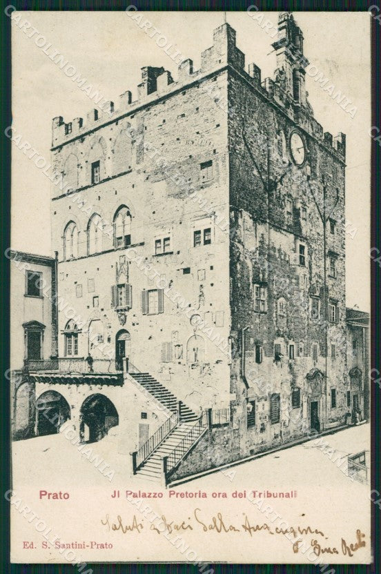 Prato Città cartolina KVM0968 – fronte