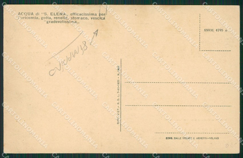 Siena Chianciano STRAPPINO cartolina KVM1020 – retro