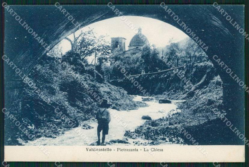 Lucca Pietrasanta Valdicastello cartolina KVM1026 – fronte
