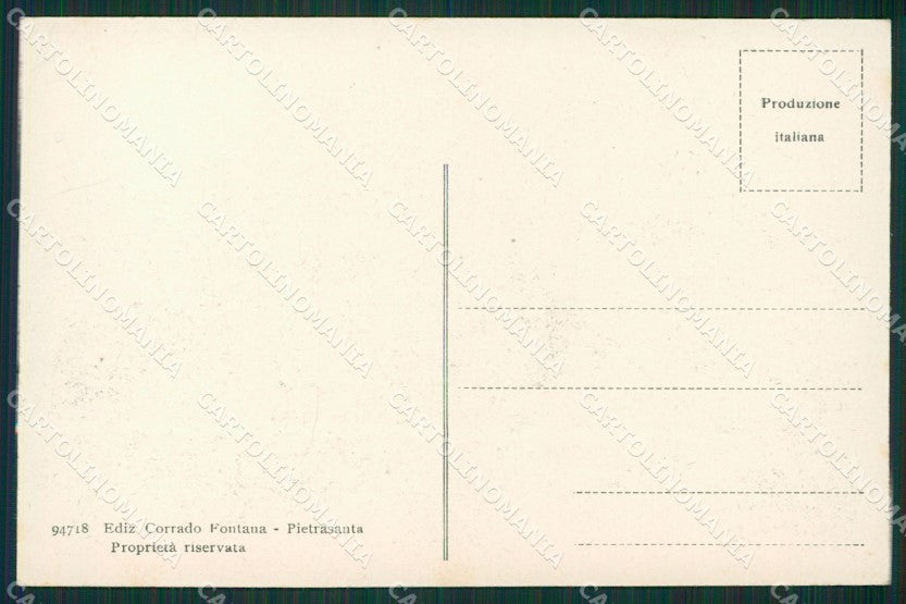Lucca Pietrasanta Valdicastello cartolina KVM1026 – retro