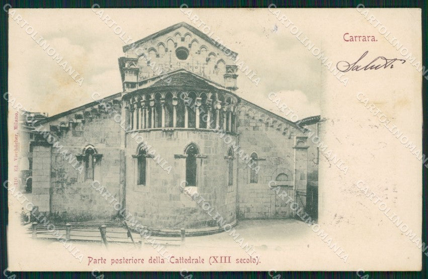 Massa Carrara cartolina KVM1050 – fronte