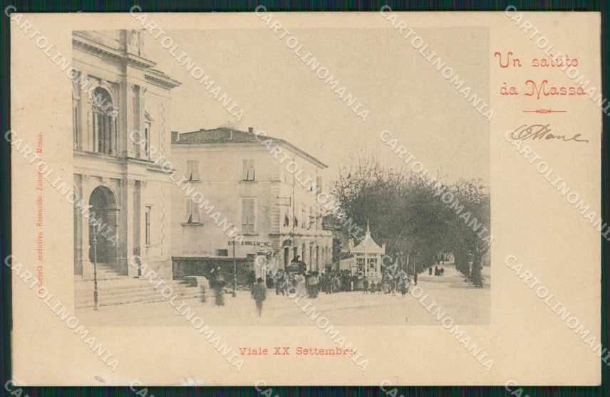 Massa Città cartolina KVM1051 – fronte