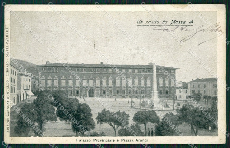 Massa Città cartolina KVM1054 – fronte