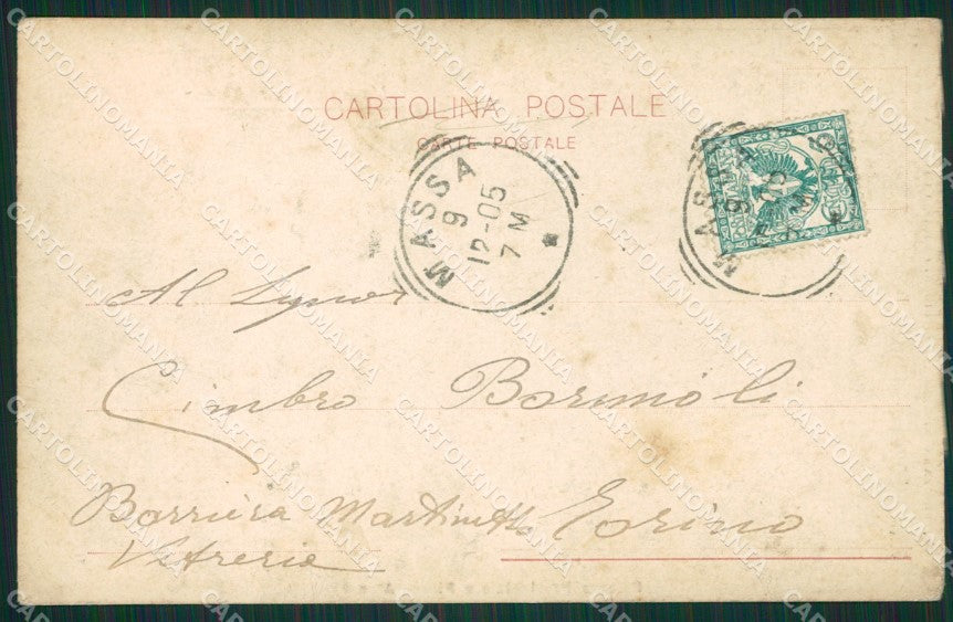 Massa Città cartolina KVM1054 – retro