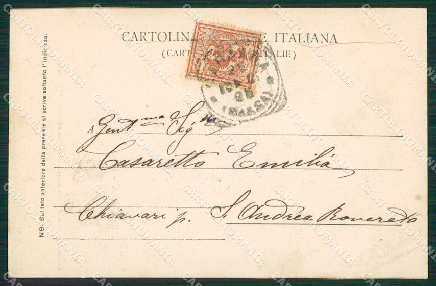 Massa Carrara cartolina KVM1059 – retro