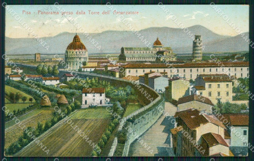 Pisa Città cartolina KVM1061 – fronte