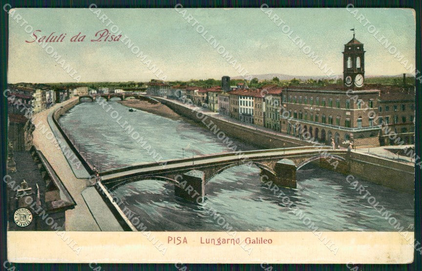 Pisa Città Alterocca 5368 cartolina KVM1062 – fronte