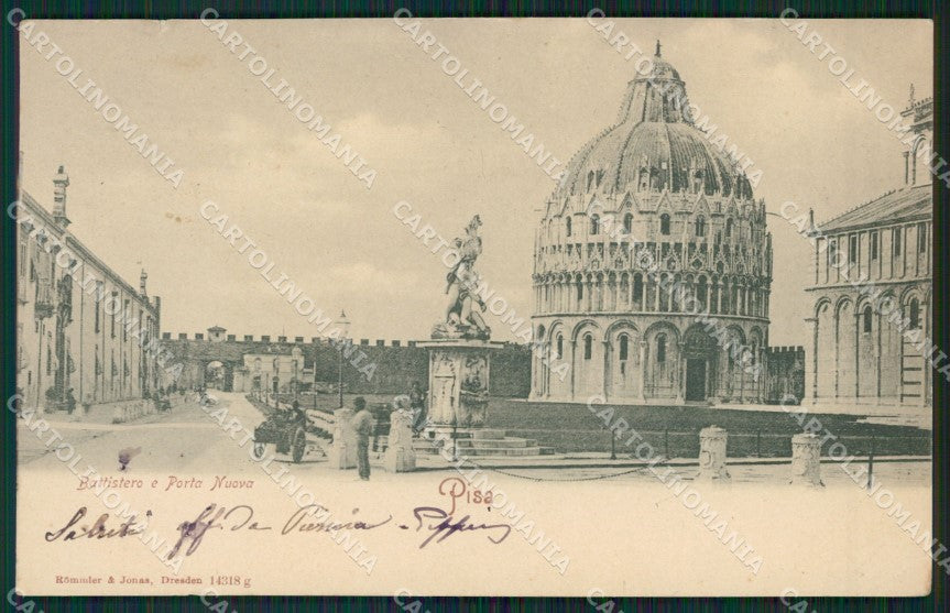 Pisa Città cartolina KVM1066 – fronte