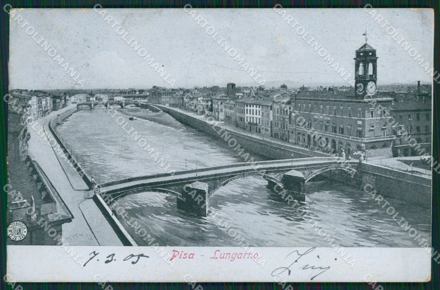 Pisa Città Alterocca 5368 cartolina KVM1075 – fronte