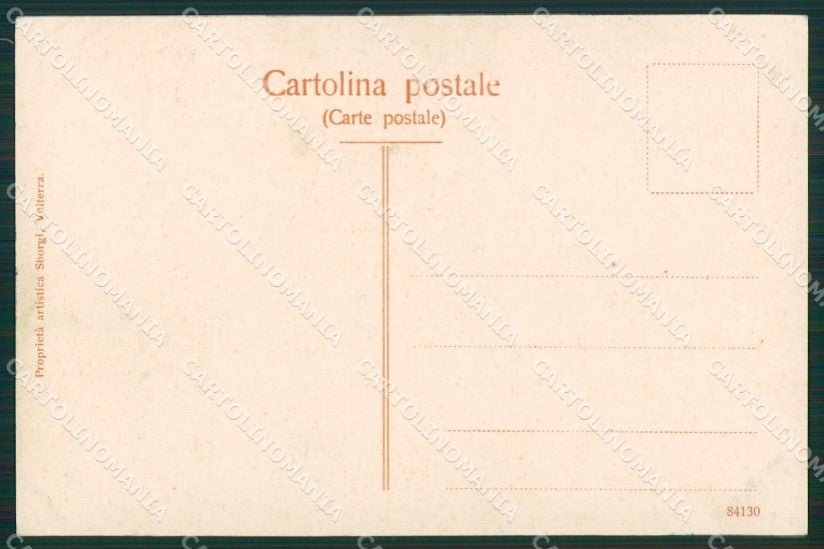 Pisa Volterra cartolina KVM1084 – retro