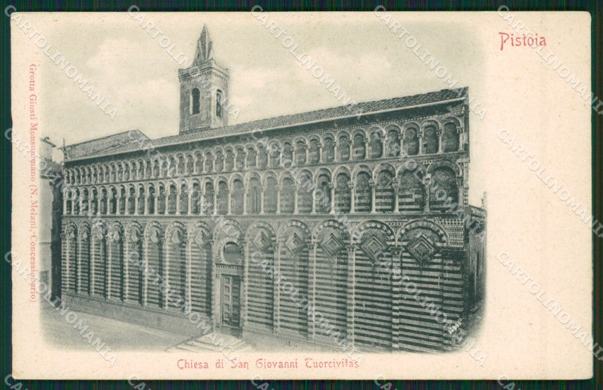 Pistoia Città cartolina KVM1089 – fronte