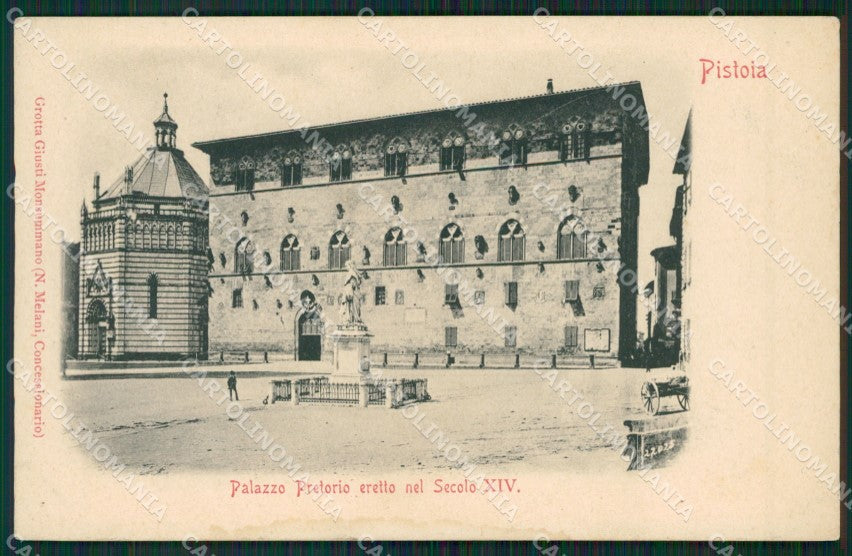 Pistoia Città cartolina KVM1090 – fronte