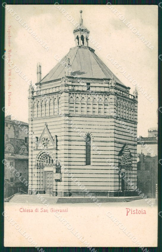 Pistoia Città cartolina KVM1093 – fronte