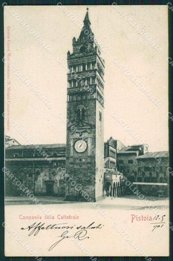 Pistoia Città cartolina KVM1096 – fronte