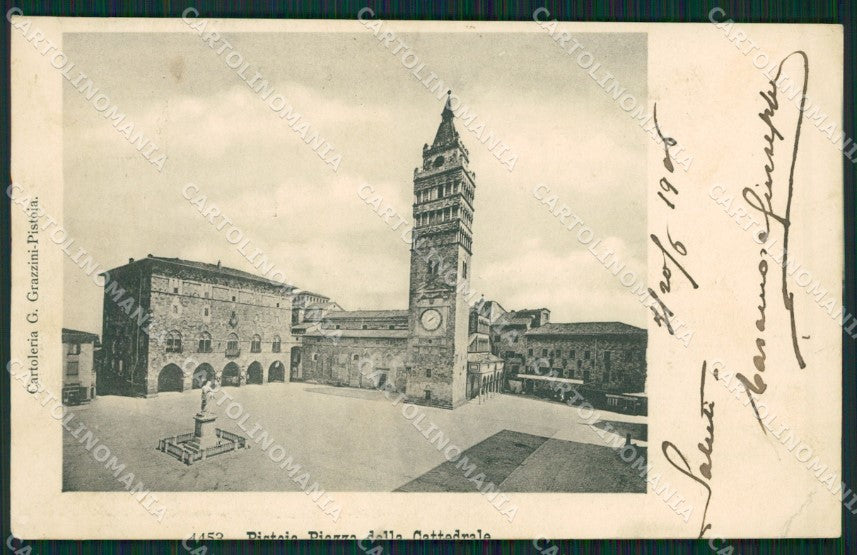 Pistoia Città cartolina KVM1097 – fronte