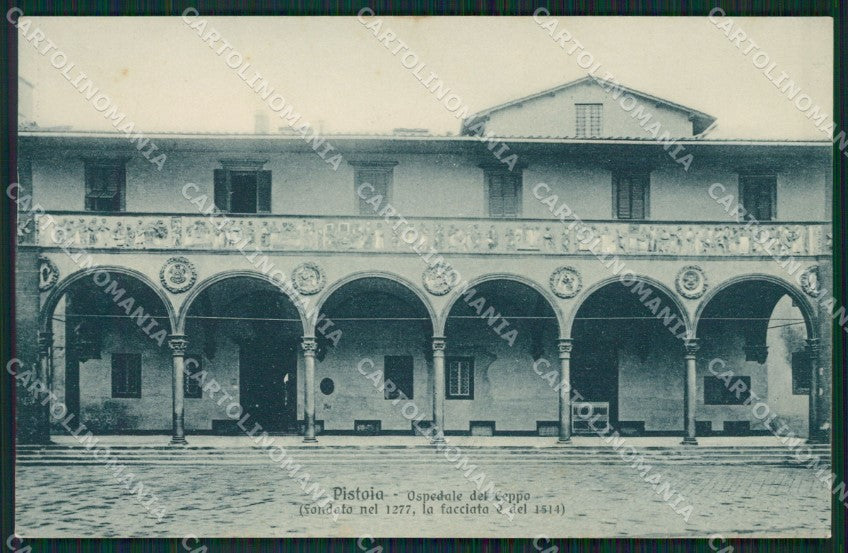 Pistoia Città Ospedale cartolina KVM1098 – fronte