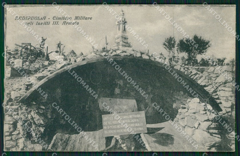 Gorizia Fogliano Redipuglia cartolina KVM1116 – fronte