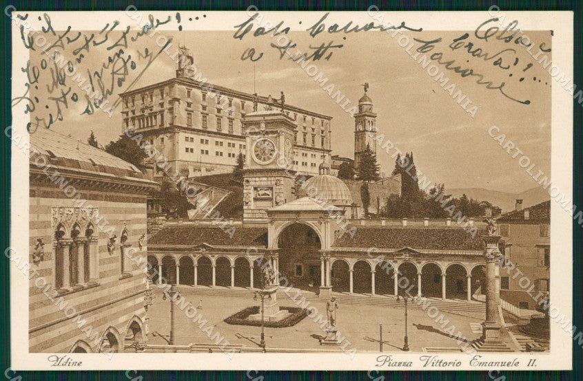 Udine Città cartolina KVM1121 – fronte