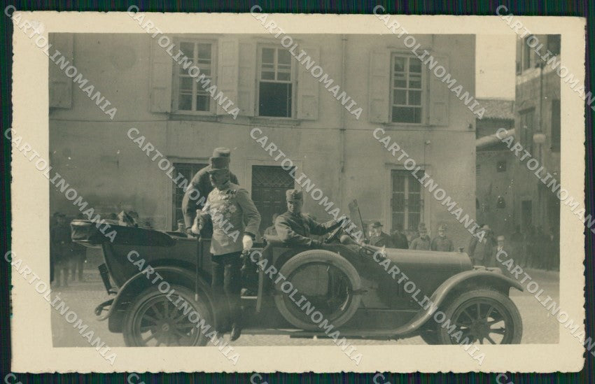Udine Città Auto Militari Foto cartolina KVM1137 – fronte