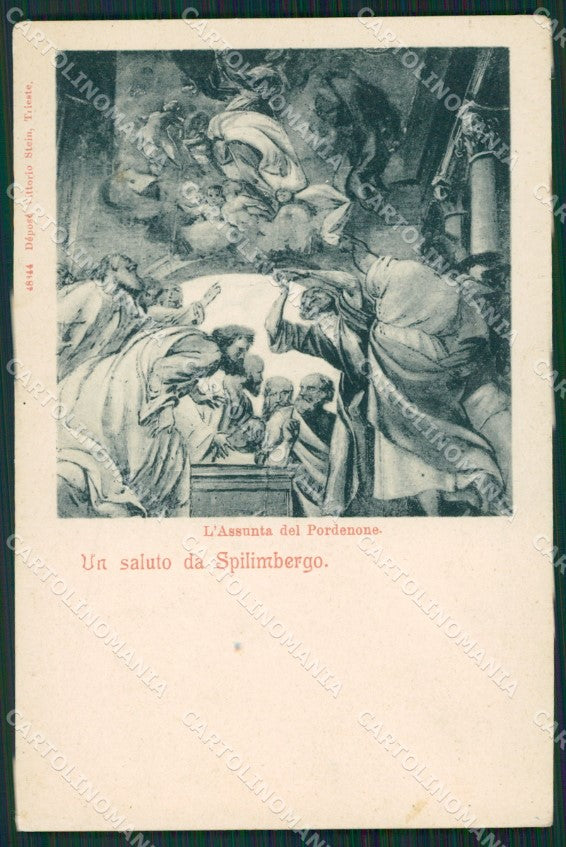Pordenone Spilimbergo cartolina KVM1145 – fronte
