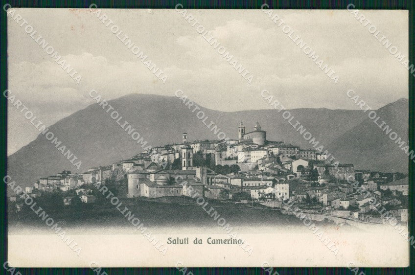 Macerata Camerino cartolina KVM1149 – fronte