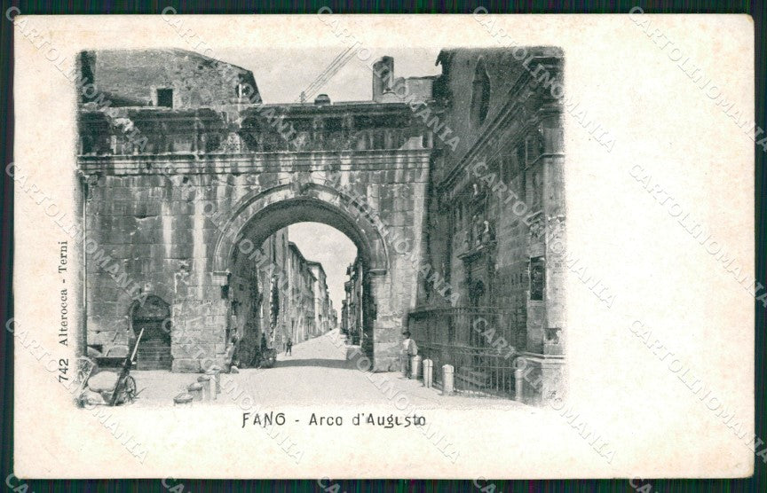Pesaro Fano Altercca 742 cartolina KVM1152 – fronte