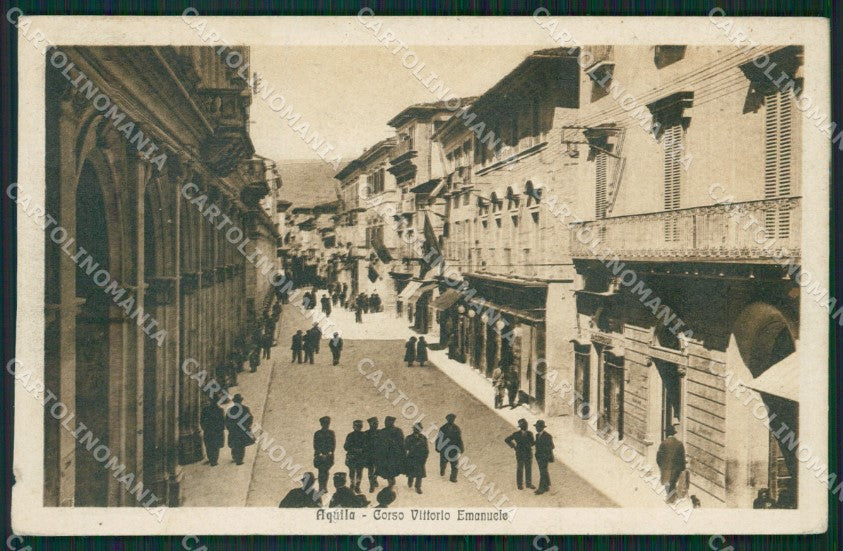 L'Aquila Città ABRASA cartolina KVM1158 – fronte