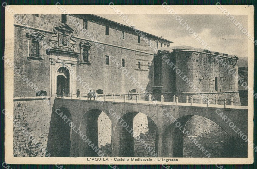 L'Aquila Città ABRASA cartolina KVM1161 – fronte