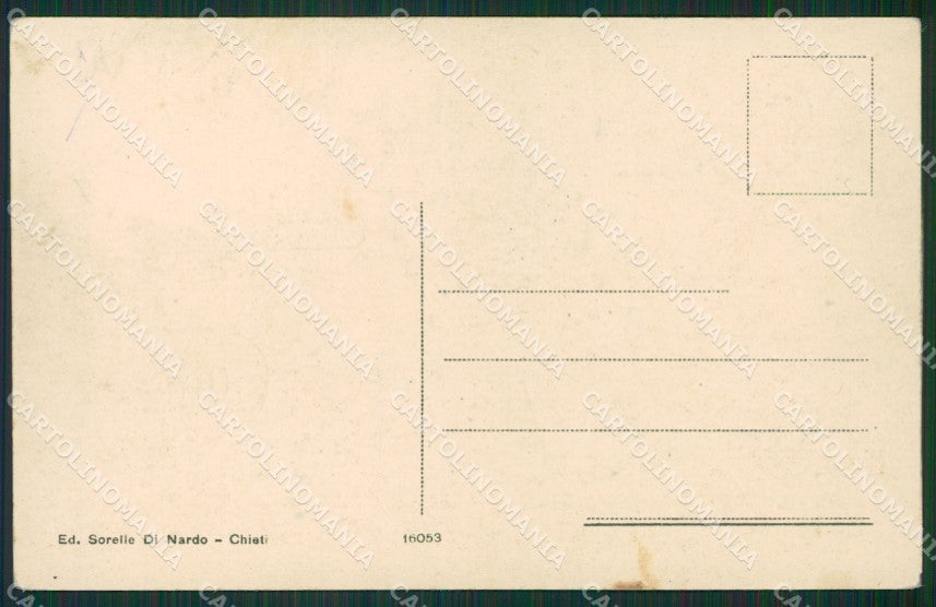 Chieti Città cartolina KVM1187 – retro