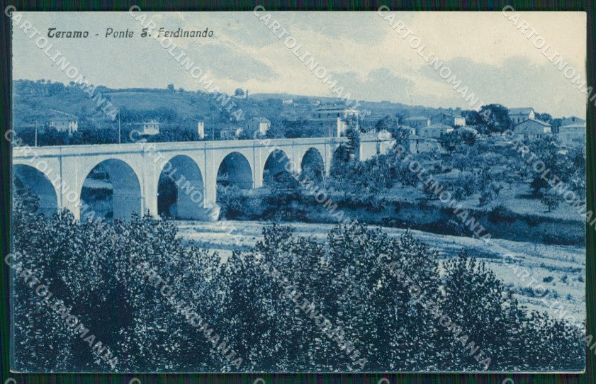 Teramo Città cartolina KVM1191 – fronte