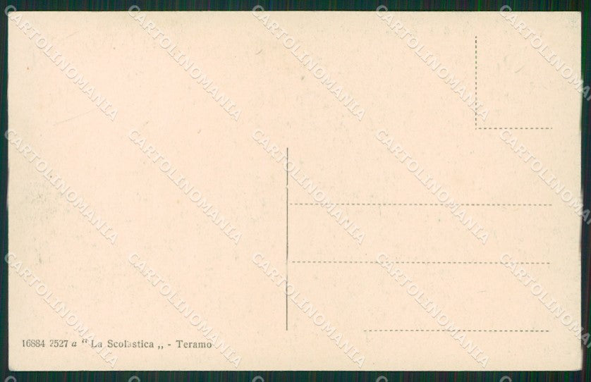Teramo Città cartolina KVM1191 – retro