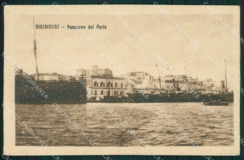 Brindisi Città cartolina KVM1207 – fronte