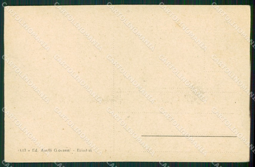 Brindisi Città cartolina KVM1207 – retro