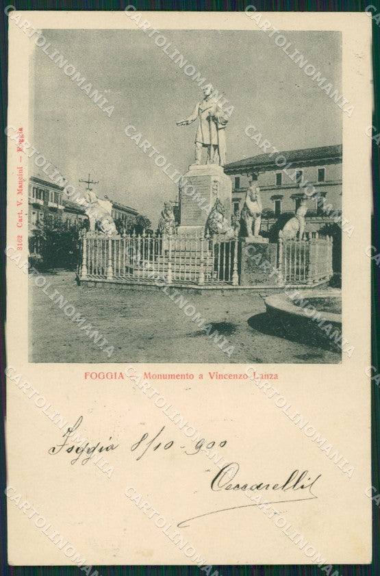 Foggia Città cartolina KVM1224 – fronte