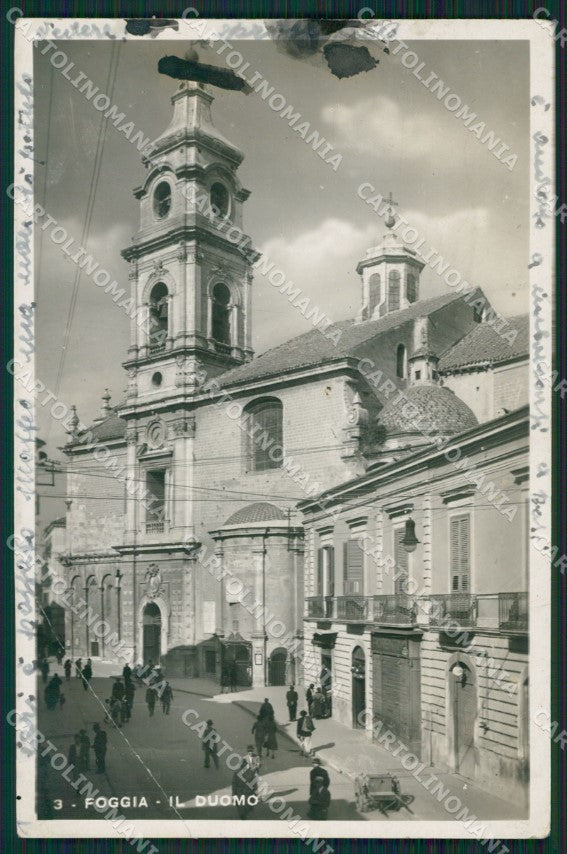 Foggia Città PIEGA Foto cartolina KVM1228 – fronte