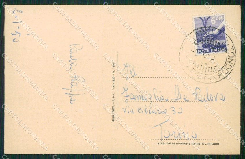 Foggia San Giovanni Rotondo cartolina KVM1234 – retro