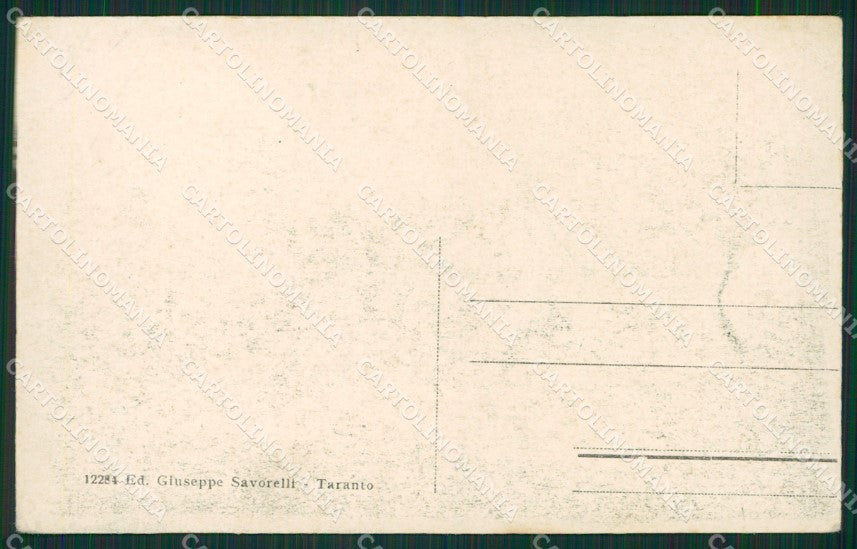 Taranto Città cartolina KVM1238 – retro